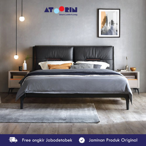 Haru Bed Set in Black